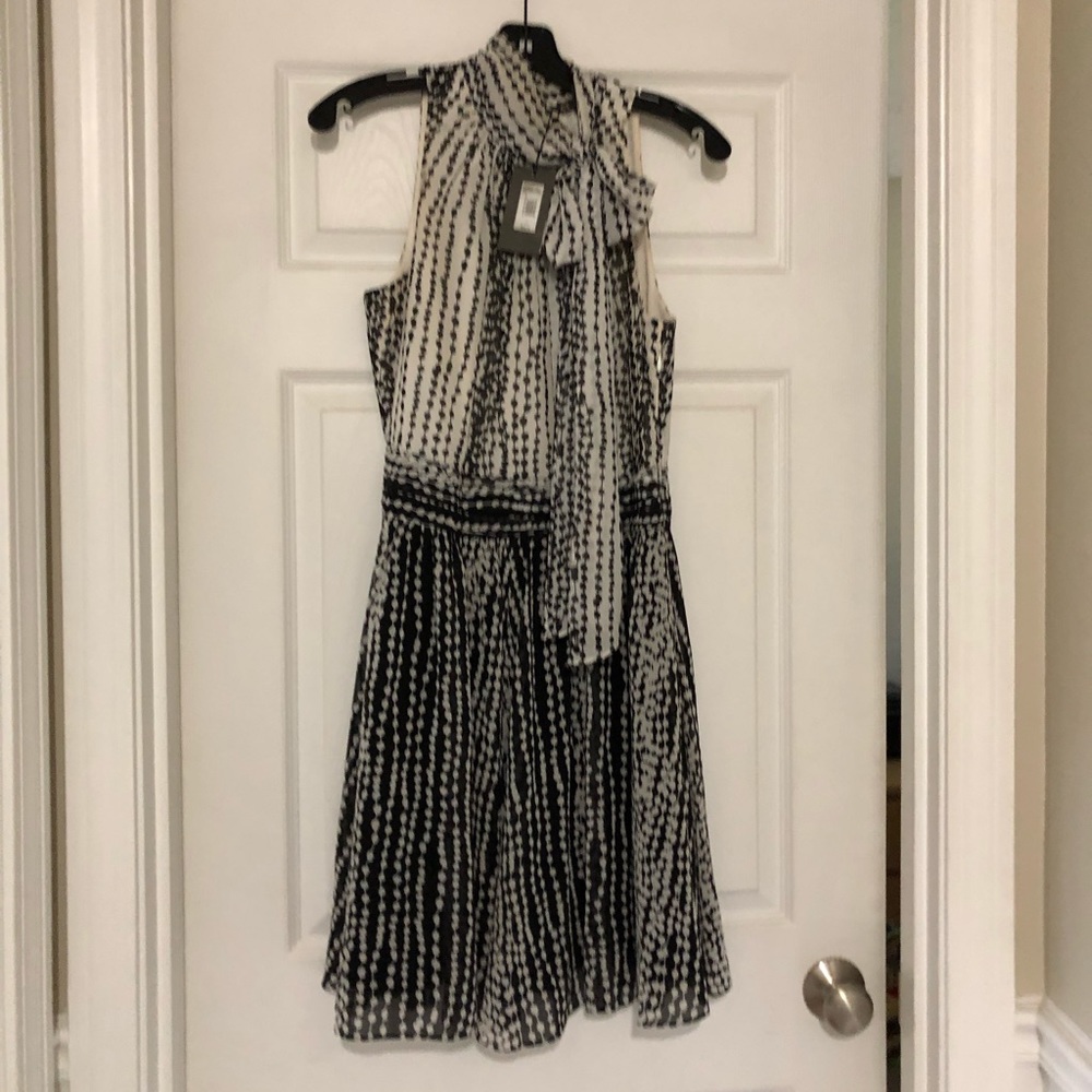 Armani Exchange bow neck dress, NWT, size 8